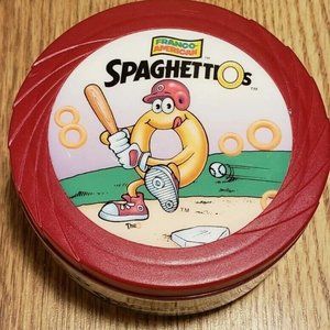 2001 Franco-American SpaghettiOs O's To Go Football Thermal Container